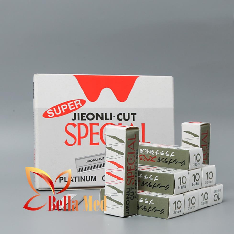 Dao lam tém chân mày Jieonli-cut special bằng thép không rỉ hàng siêu chất lượng - siêu bén