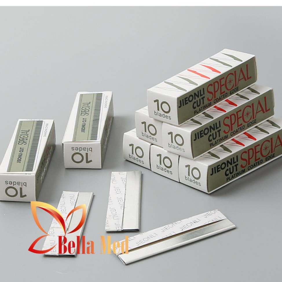 Dao lam tém chân mày Jieonli-cut special bằng thép không rỉ hàng siêu chất lượng - siêu bén