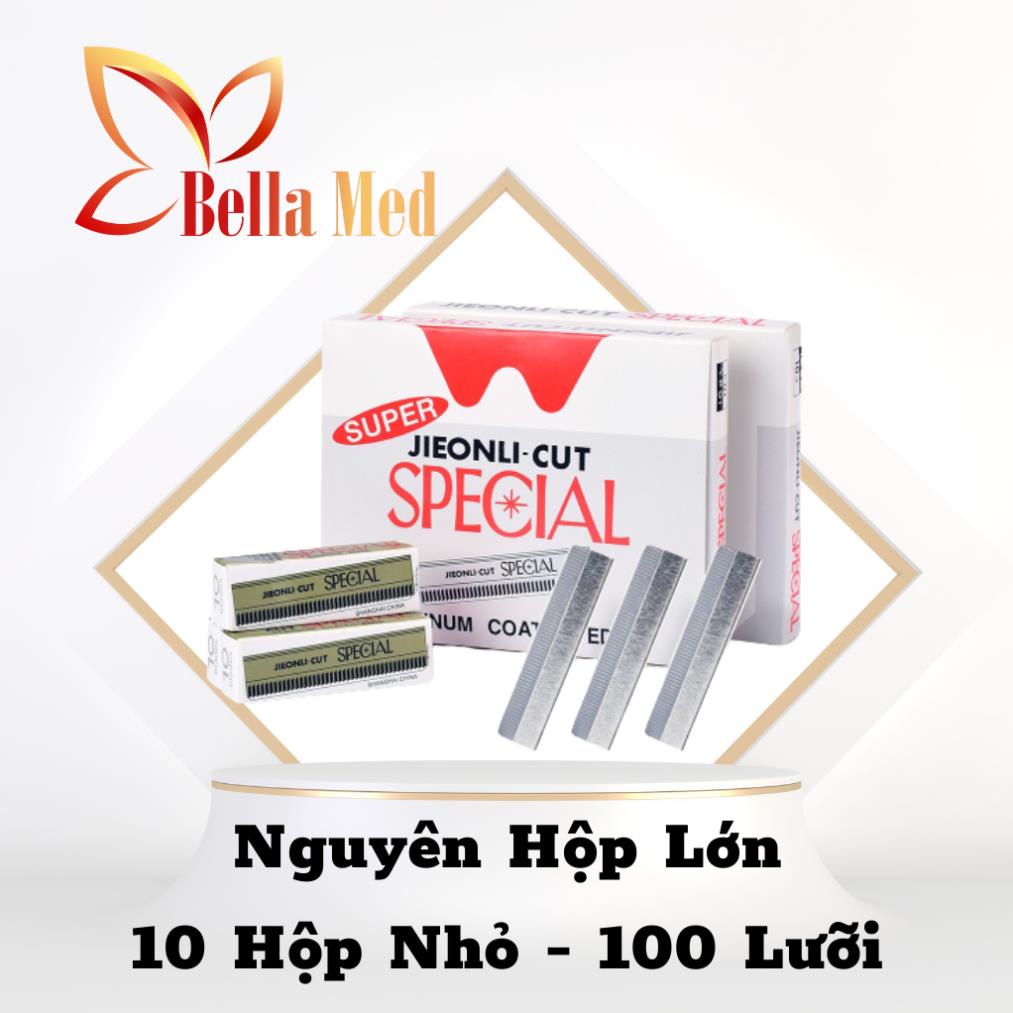 Dao lam tém chân mày Jieonli-cut special bằng thép không rỉ siêu bén -giúp mọi thao tác thật dễ dàng