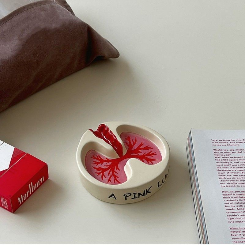 Gạt Tàn Thuốc Lá Màu Hồng Sáng Tạo Trang Trí Phòng Khách Sinh Nhật Thứ 520