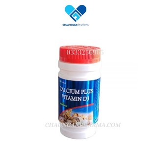 Calcium plus vitamin d3 – lọ 100 viên nang mềm