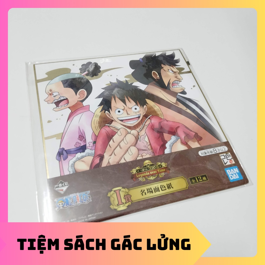 One Piece Memorial Shikishi kích cỡ 20x20cm