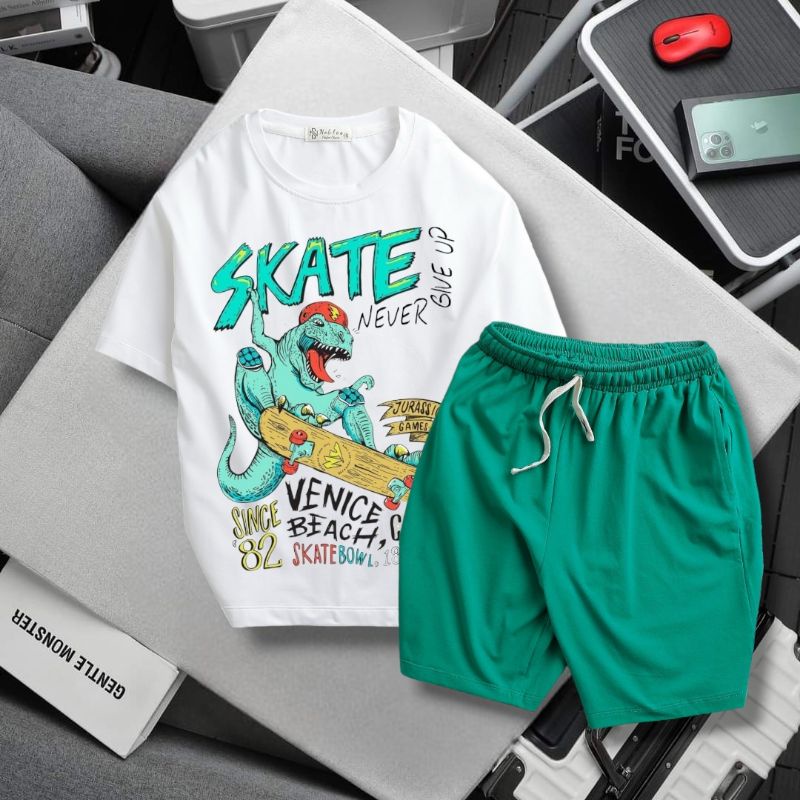 🔥Bộ cotton VNXK dư xịn cao cấp size đại bé trai 30-70kg