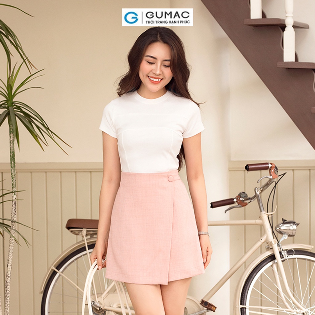 Quần short giả váy thời trang GUMAC QD06073