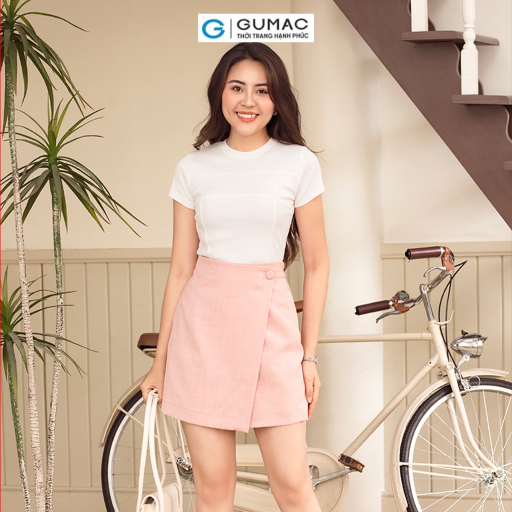 Quần short giả váy thời trang GUMAC QD06073