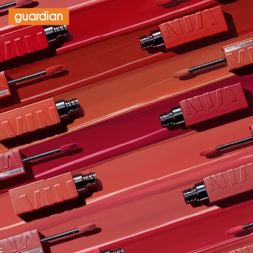 Son Kem Bóng Maybelline Super Stay Vinyl Ink #130 Extra Đỏ Nâu Đất 4.2ml