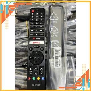 [ HÃNG ] Điều Khiển tivi SHARP smart, Remote tivi SHARP smart GB346WJSA, Điều khiển SHARP chính hãng,