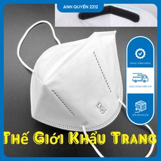 Khẩu trang kn95 5 lớp giấy kháng khuẩn