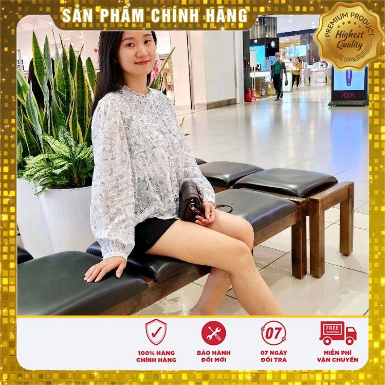 [ Xanh Mint đã hết ] Áo sơ mi bèo thô đũi form rộng siêu hot Lovadova 23B02C004