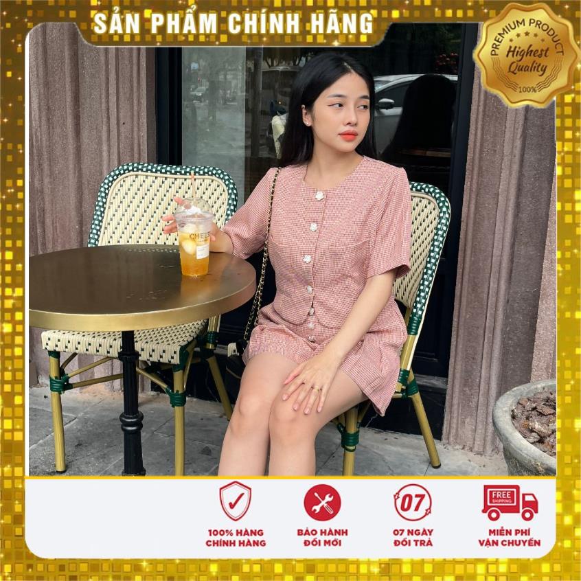 Bộ set tay ngắn phối váy giả quần Lovadova 23O03C003