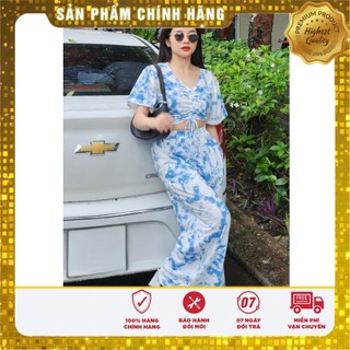 Bộ set Loang màu Sky - Áo kết hợp rút dây - Lovadova 23O02C001