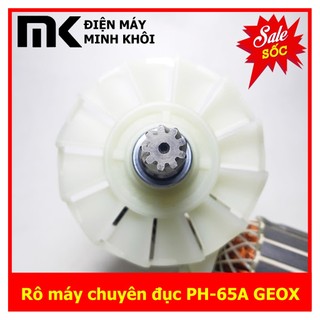 Rô máy chuyên đục bê tông PH-65A 9 răng (GEOX)