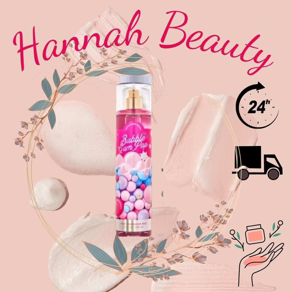 Xịt Thơm Bath & Body Works BUBBLE GUM POP