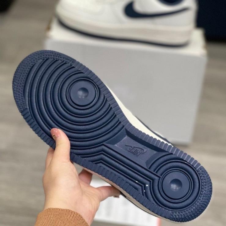 Giày _Nike Air Force 1 navy nam nữ size 36 đến 43, giày Af1 navy đế Air bản cao cấp PTV19