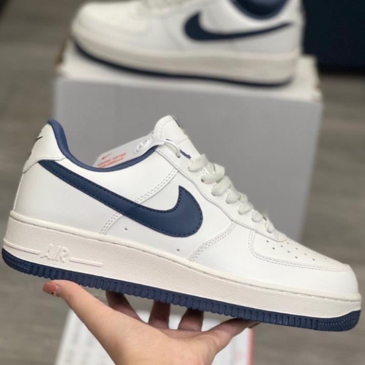 Giày _Nike Air Force 1 navy nam nữ size 36 đến 43, giày Af1 navy đế Air bản cao cấp PTV19