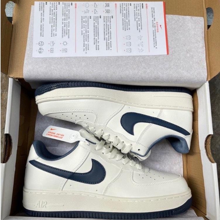 Giày _Nike Air Force 1 navy nam nữ size 36 đến 43, giày Af1 navy đế Air bản cao cấp PTV19