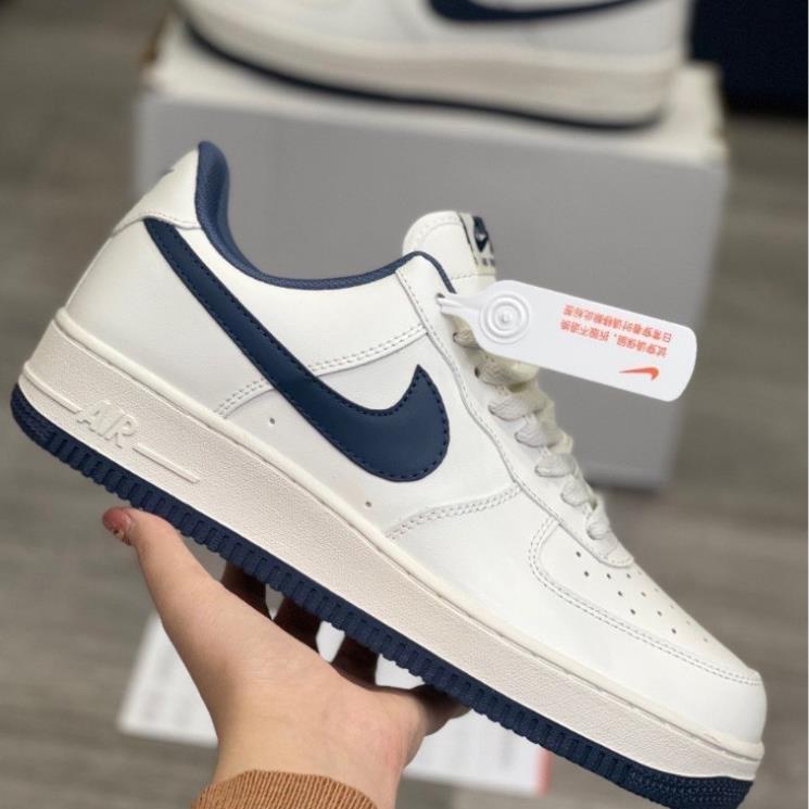Giày _Nike Air Force 1 navy nam nữ size 36 đến 43, giày Af1 navy đế Air bản cao cấp PTV19
