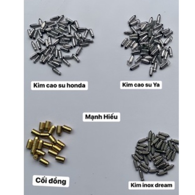 KIM 3 CẠNH INOX XỬ LÝ CHẾ CHÁY XĂNG DƯ + CỐI ĐỒNG HONDA VÀ YAMAHA HÀNG TIÊU CHUẨN