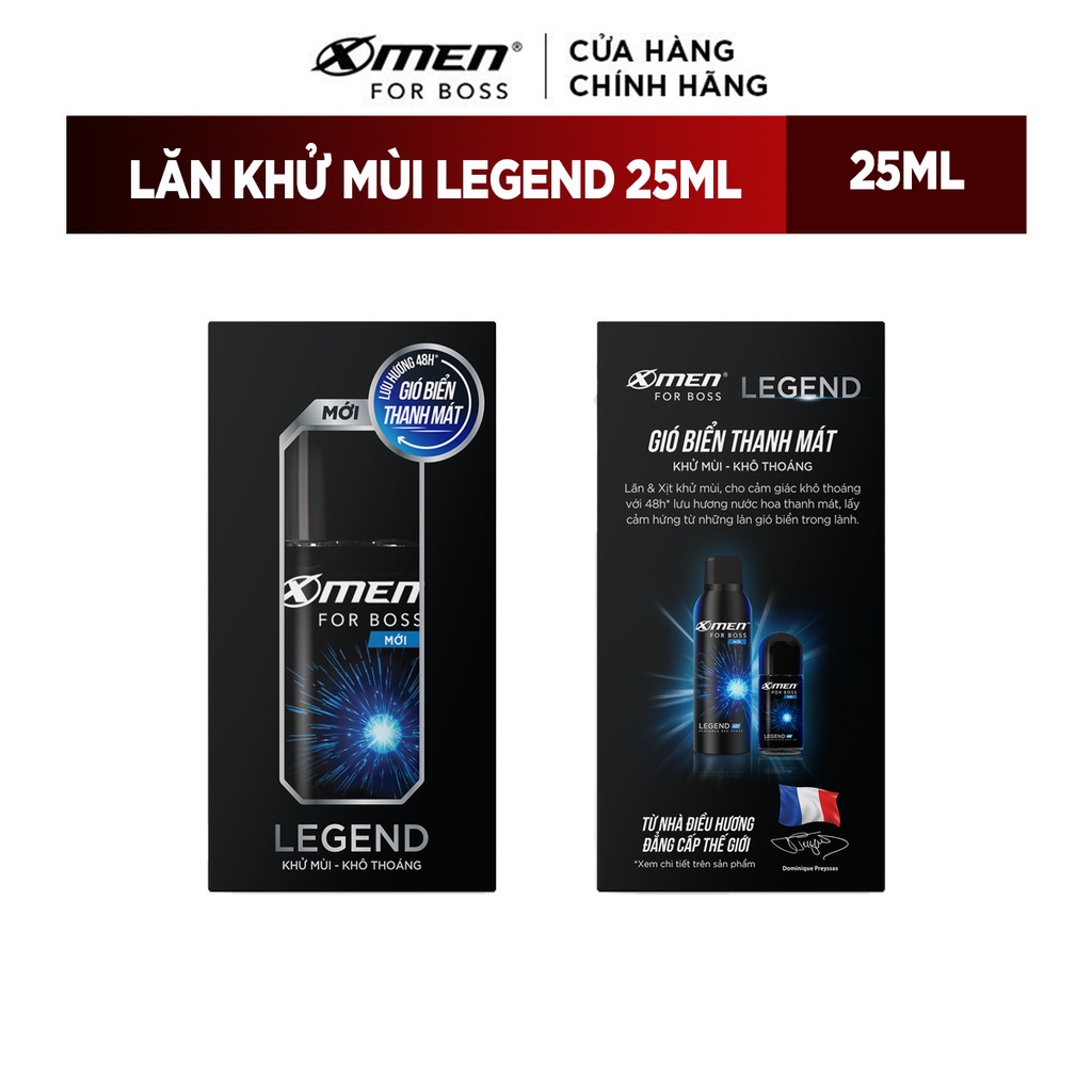 Lăn Khử Mùi Legend 25ml