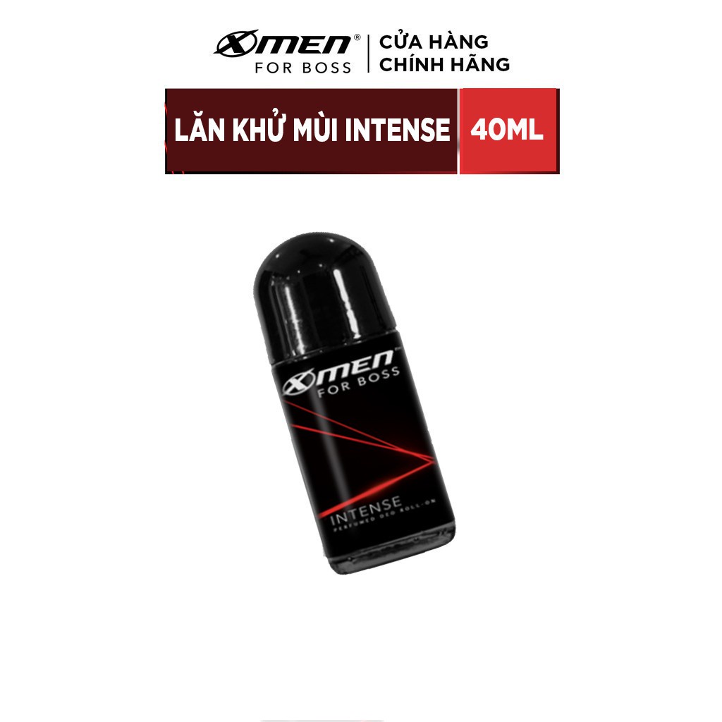 [Hàng tặng không bán] Lăn khử mùi X-Men for Boss Intense 40ml