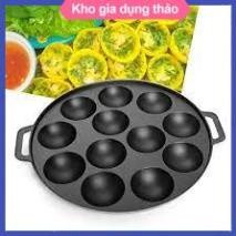 Khuôn đổ bánh khọt 12 lỗ chống dính