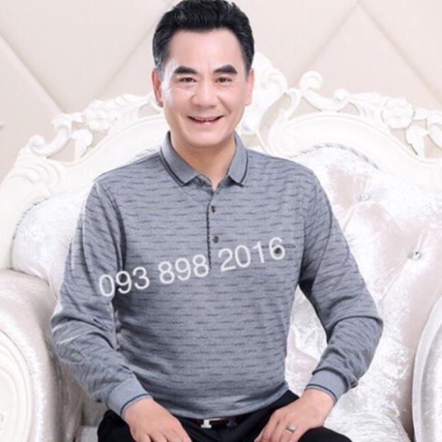Áo thu đông dài tay cho bố - áo thu trung niên