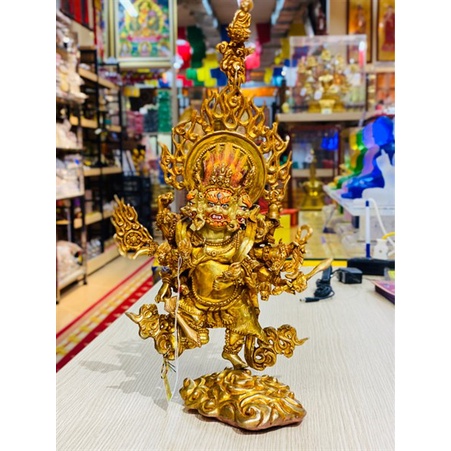 Tượng Uế Tích Kim Cang đồng Nepal 41cm (đã yểm kinh) [PHÁP KHÍ MẬT TÔNG]