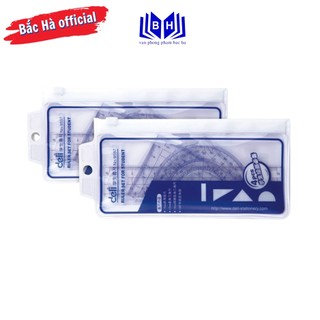 Bộ thước kẻ, đồ dùng học tập Deli 9597