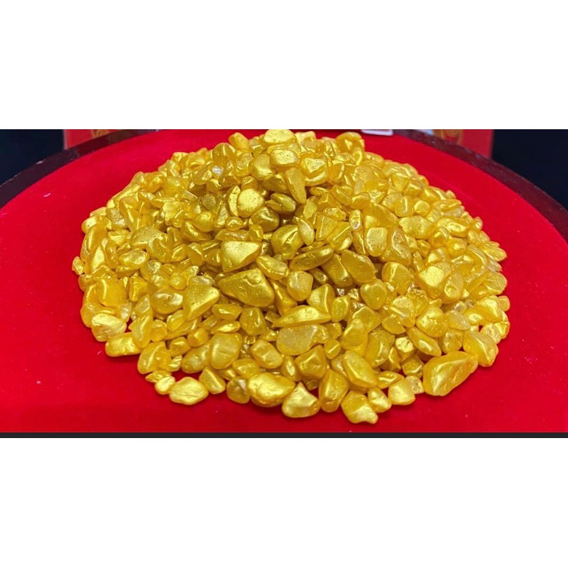 Gạo vàng thần tài - Gạo vàng phong thủy Thần Tài – đồ cúng đặt trên bàn thờ Thần Tài cao cấp giúp chiêu tài đón lộc