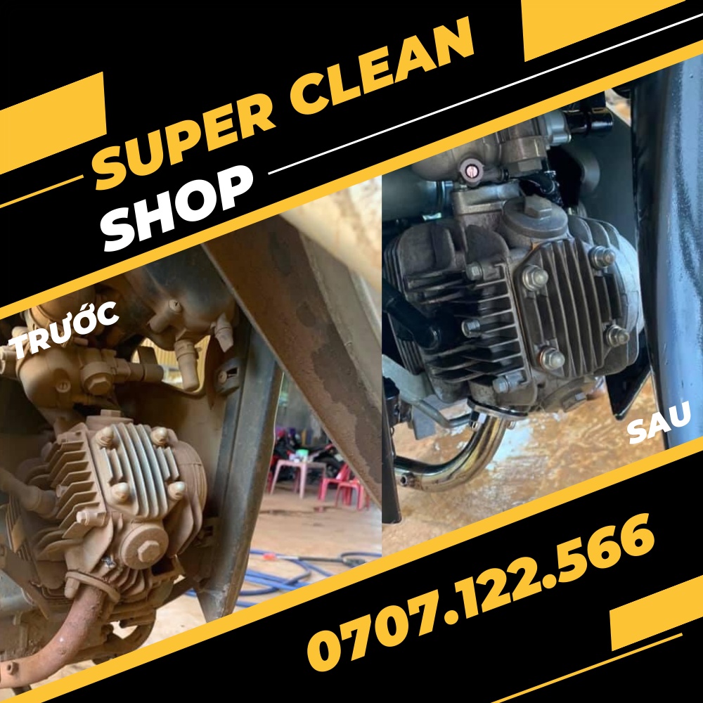 Dung dịch tẩy rửa lốc máy không chạm 999 SIÊU SẠCH Dùng cho Xe Máy Ô Tô