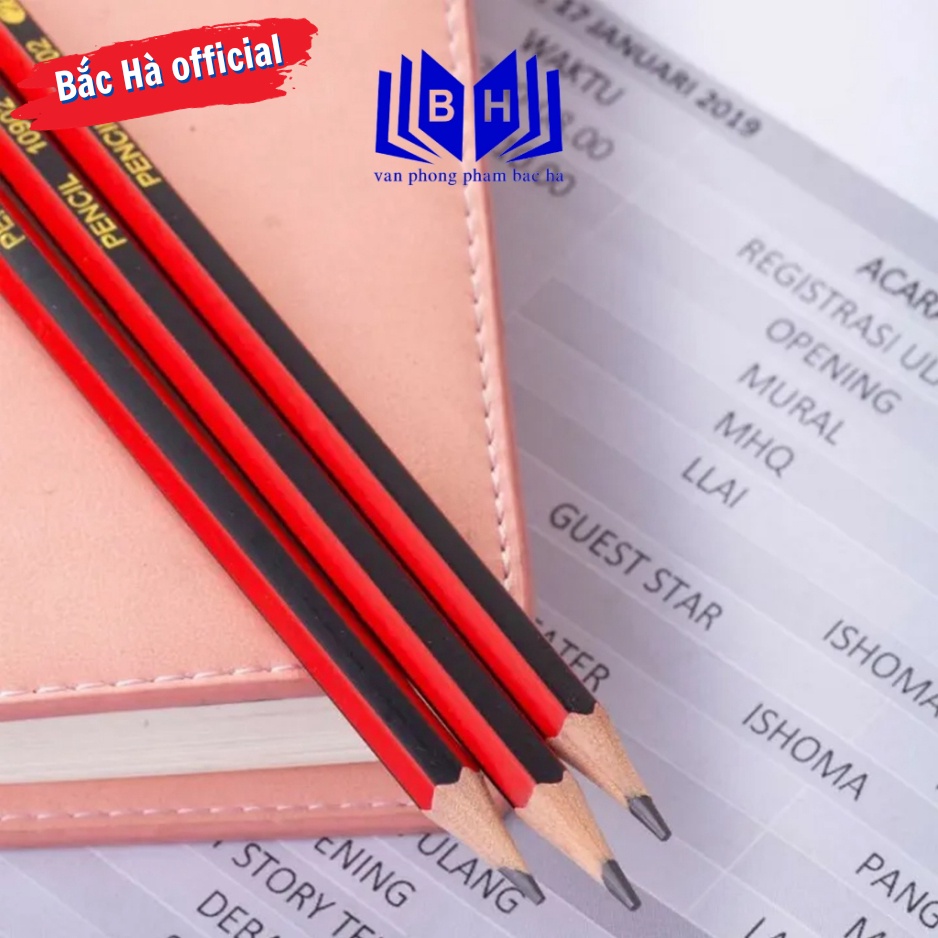 Bút chì DeLi 2B E10902 ( 10902 ) - thân lục giác