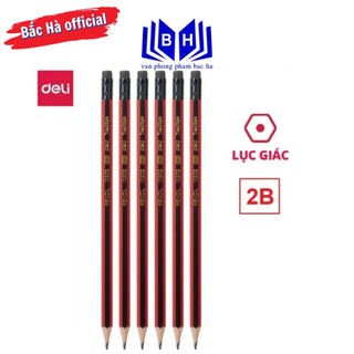 Bút chì DeLi 2B E10902 ( 10902 ) - thân lục giác