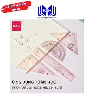 Bộ 4 thiết bị eke học viên Deli EH17 hình One Piece