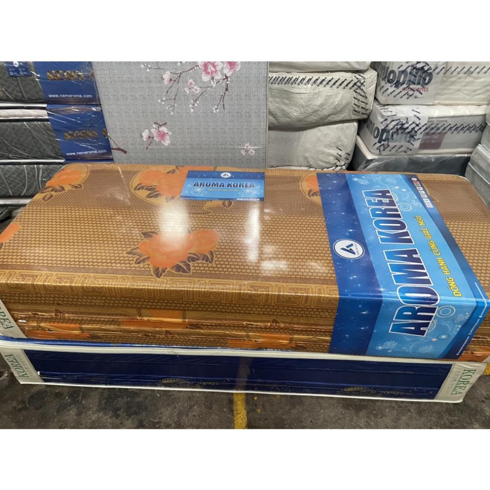 Nệm Gấp 3 Bông Ép Aroma Korea - Chính Hãng - Êm Ái - Bảo Hành 5 năm - Nhiều Màu Giao Ngẫu Nhiên Free Ship TPHCM