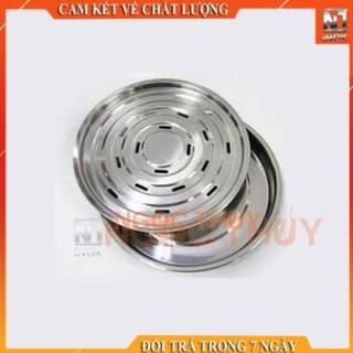 Khay úp ly inox tròn cao cấp