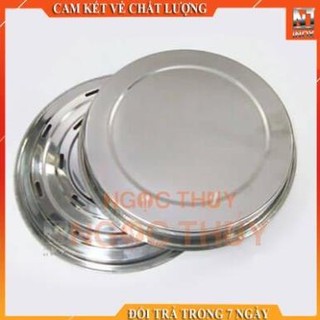 Khay úp ly inox tròn cao cấp