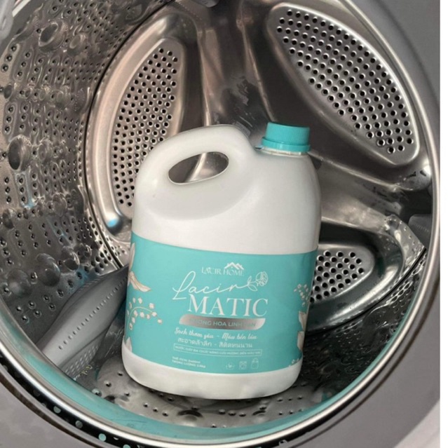 1 CAN NƯỚC GIẶT XẢ LACIR MATIC DR LACIR 3,6KG LACIR HOME CHÍNH HÃNG - 100% organic
