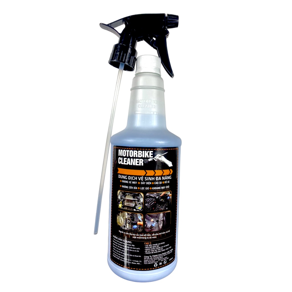 Dung Dịch Tẩy Rửa Đa Năng, Vệ Sinh Lốc Máy, Dàn Áo, Nhông Sên Dĩa MOTORBIKE CLEANER 850ML