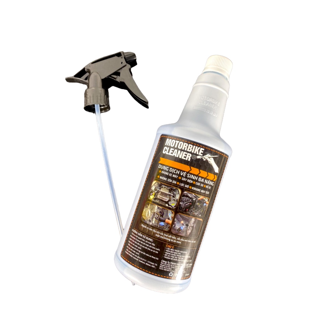 Dung Dịch Tẩy Rửa Đa Năng, Vệ Sinh Lốc Máy, Dàn Áo, Nhông Sên Dĩa MOTORBIKE CLEANER 850ML
