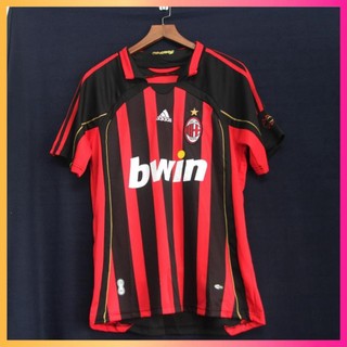 Bộ quần áo AC Milan 2007 classic new retro sân nhà