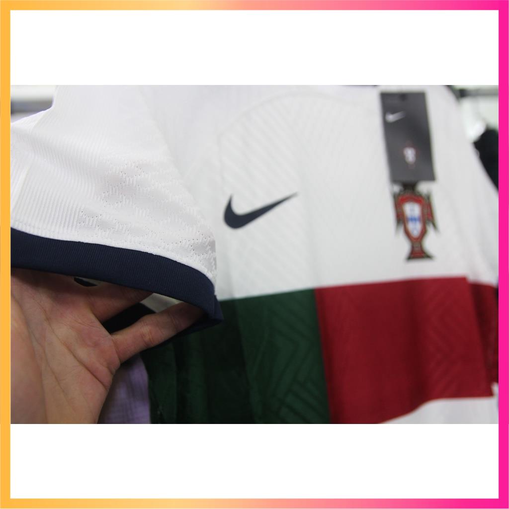 Bộ quần áo bóng đá Đt Bồ Đào Nha mùa WC 22/23 - Bản Player hàng Thái - Bồ Đào Nha Trắng sân khách