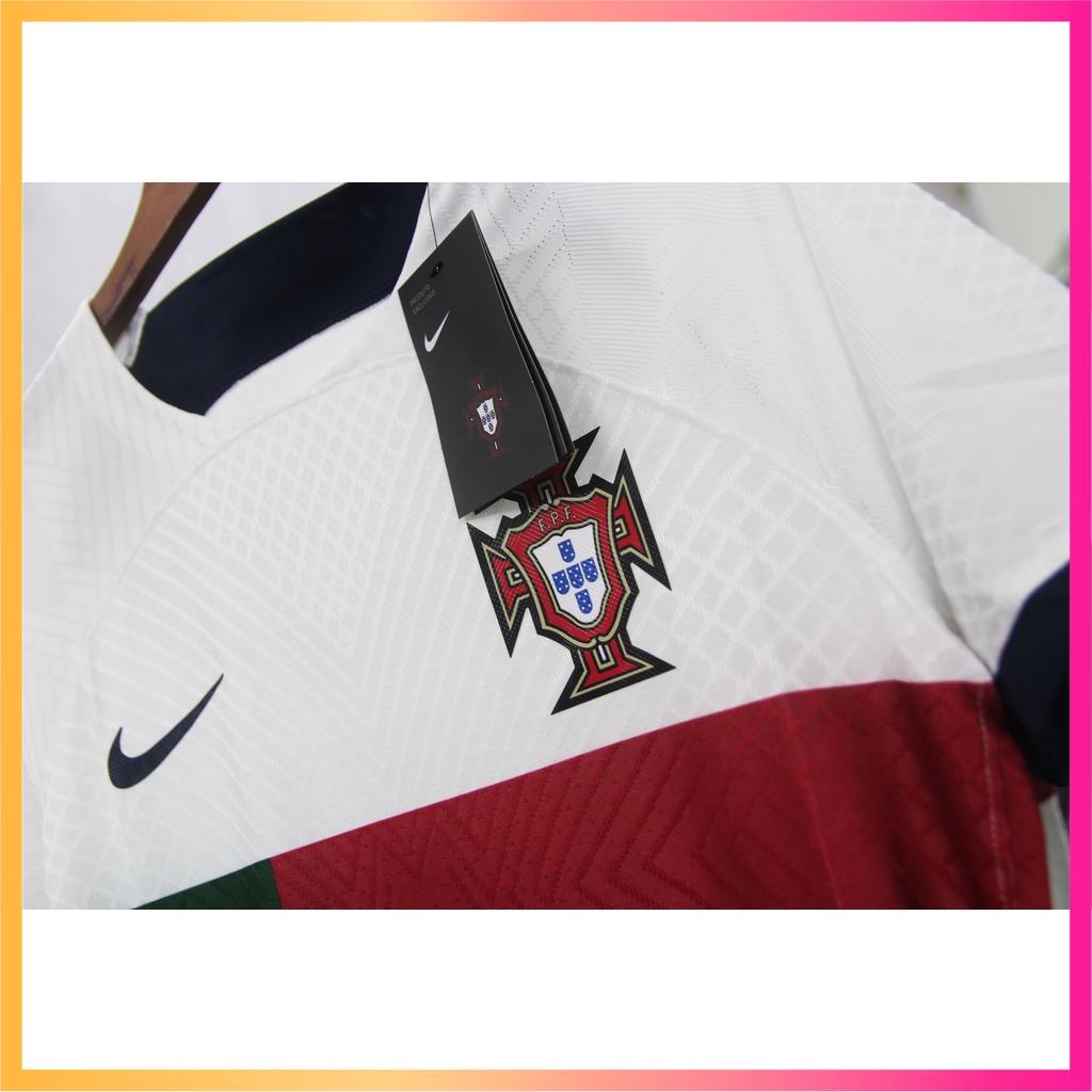 Bộ quần áo bóng đá Đt Bồ Đào Nha mùa WC 22/23 - Bản Player hàng Thái - Bồ Đào Nha Trắng sân khách