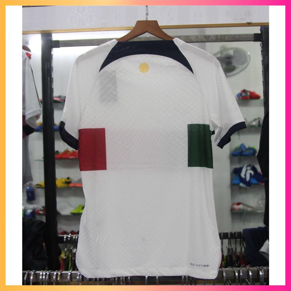 Bộ quần áo bóng đá Đt Bồ Đào Nha mùa WC 22/23 - Bản Player hàng Thái - Bồ Đào Nha Trắng sân khách