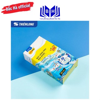 Hộp bút lông 36 Màu Fiber Pen Washable - Nét mảnh nét to - Colokit SWM-C006 / Bút Fiber Pen Thiên Long C006 màu rửa được