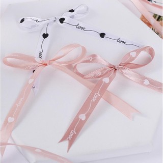 ★ Ruy băng lụa chữ Love Love