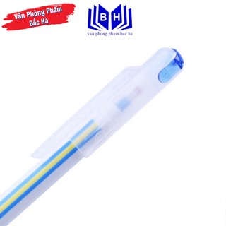 Combo 5 Bút bi bút đùn Thiên Long Candee TL-093 / Bút nến TL 093 cỡ ngòi 0.6mm viết êm trơn chống mỏi tay