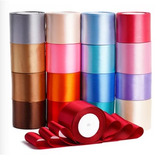 ★ Ruy băng lụa trơn bản rộng 5cm, 7.5cm, 10cm