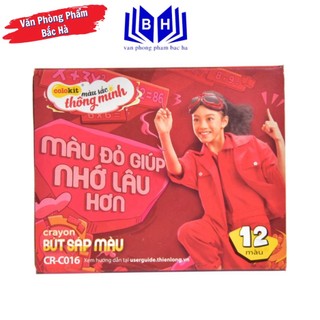 Bút sáp màu thiên long cr-c016 - 12 màu