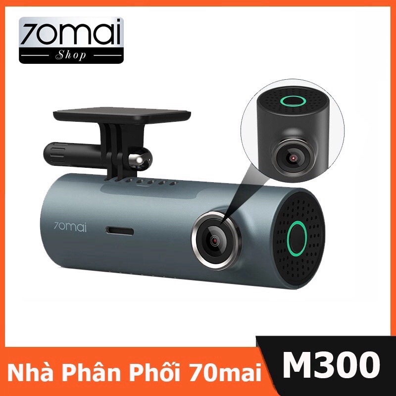 Giá tốt nhất - Bán chạy nhất Camera Hành Trình Ô tô 70Mai M300 Quốc Tế 1296P Smart Dash Cam Xe Hơi Xiaomi 1s