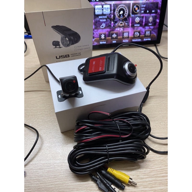 Giá tốt nhất - Bán chạy nhất Camera hành trình tích hơp màn Androi U5